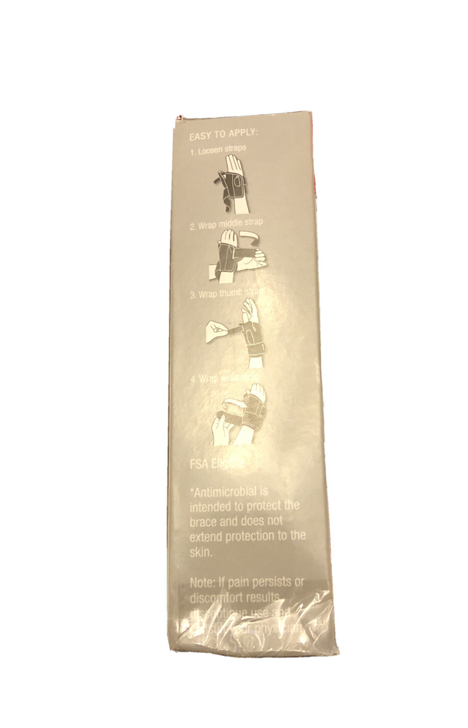Mueller Reversible Thumb Stabilizer Black One Size Fits Most