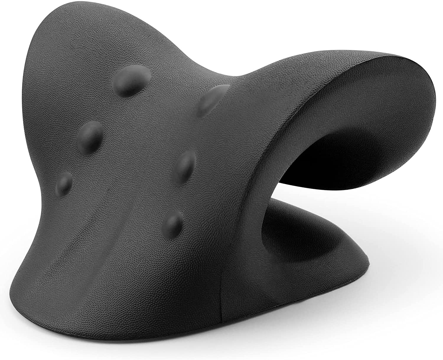 Neck and Shoulder Relaxer for TMJ Pain Relief & Cervical Spine Alignment Black!