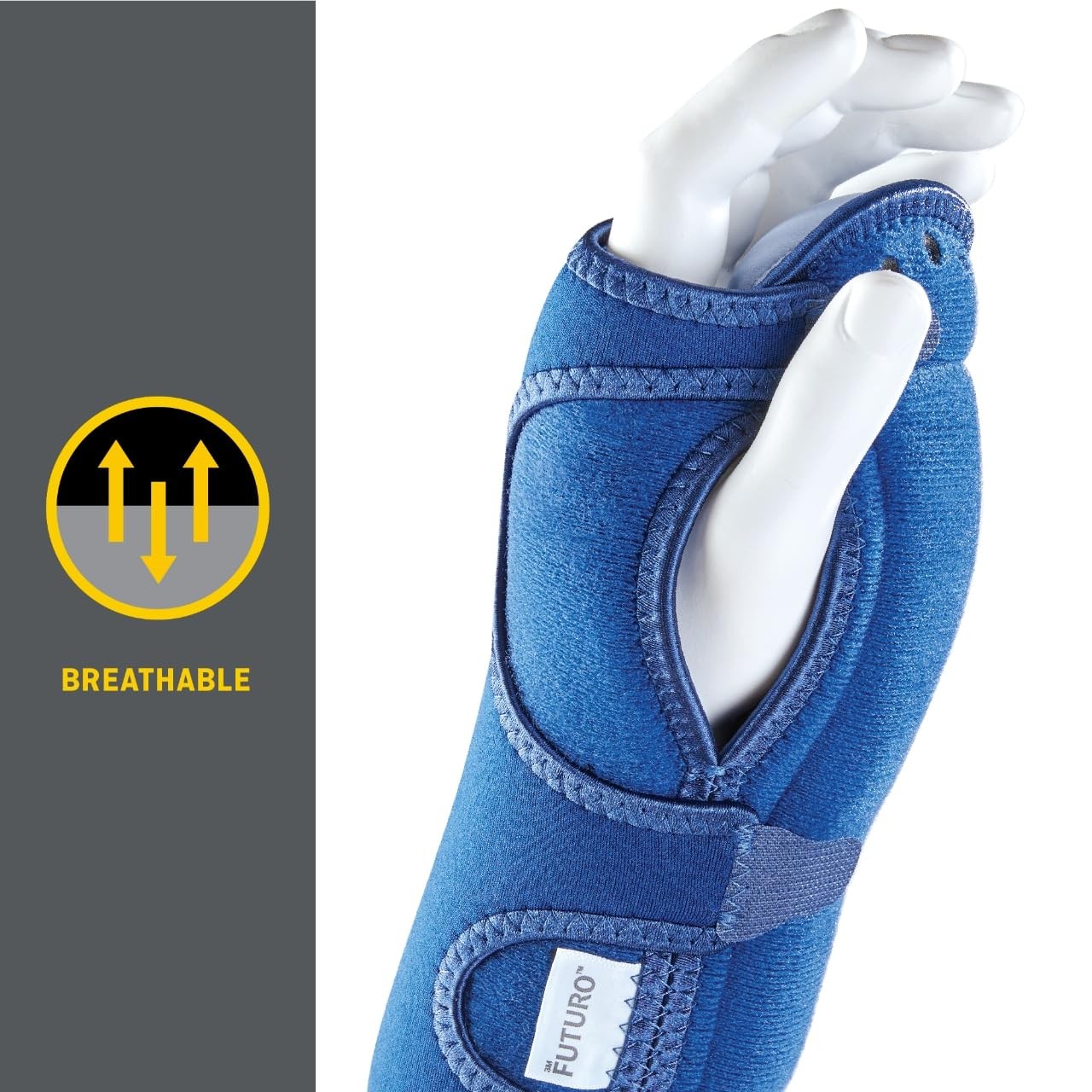 Futuro Night Wrist Sleep Support Brace, Adjustable Nighttime Splint for Carpa…