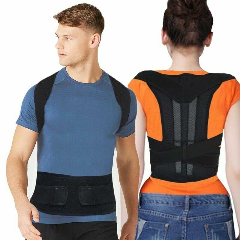 Hunchback Kyphosis Posture Back Brace Corrector Round Shoulder Orthopedic Belt