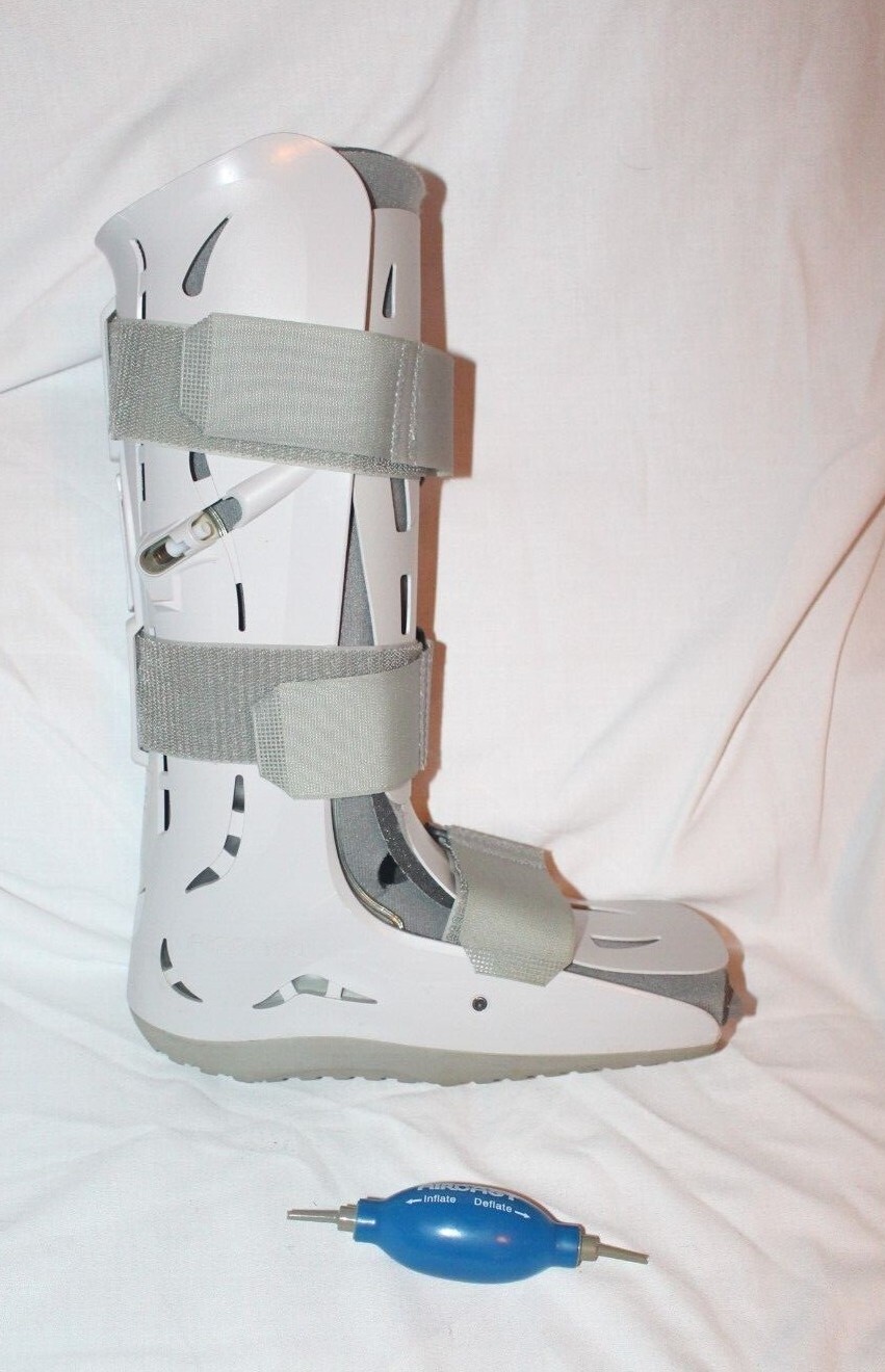 Aircast FP Walker (Foam Pneumatic) Air Walker Medium Boot 01F-L Gently Used