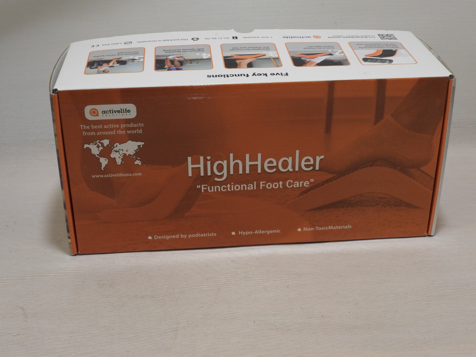 Activelife Highheaqler Foot care NIB 5 in 1 Foot Training Device Finland