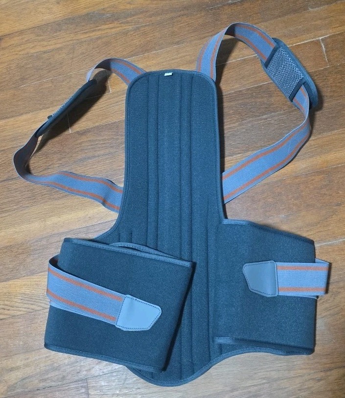 Back&Lumbar Support Brace-Improve Posture & Relieve Lower Back Spine Pain
