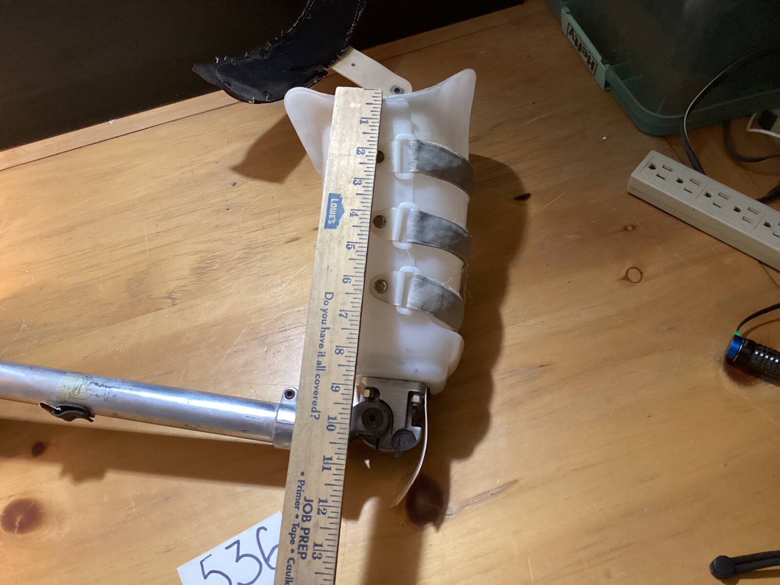 Rare Artificial Prosthetic Peg Leg Left Foot See Pictures For Condition / Size