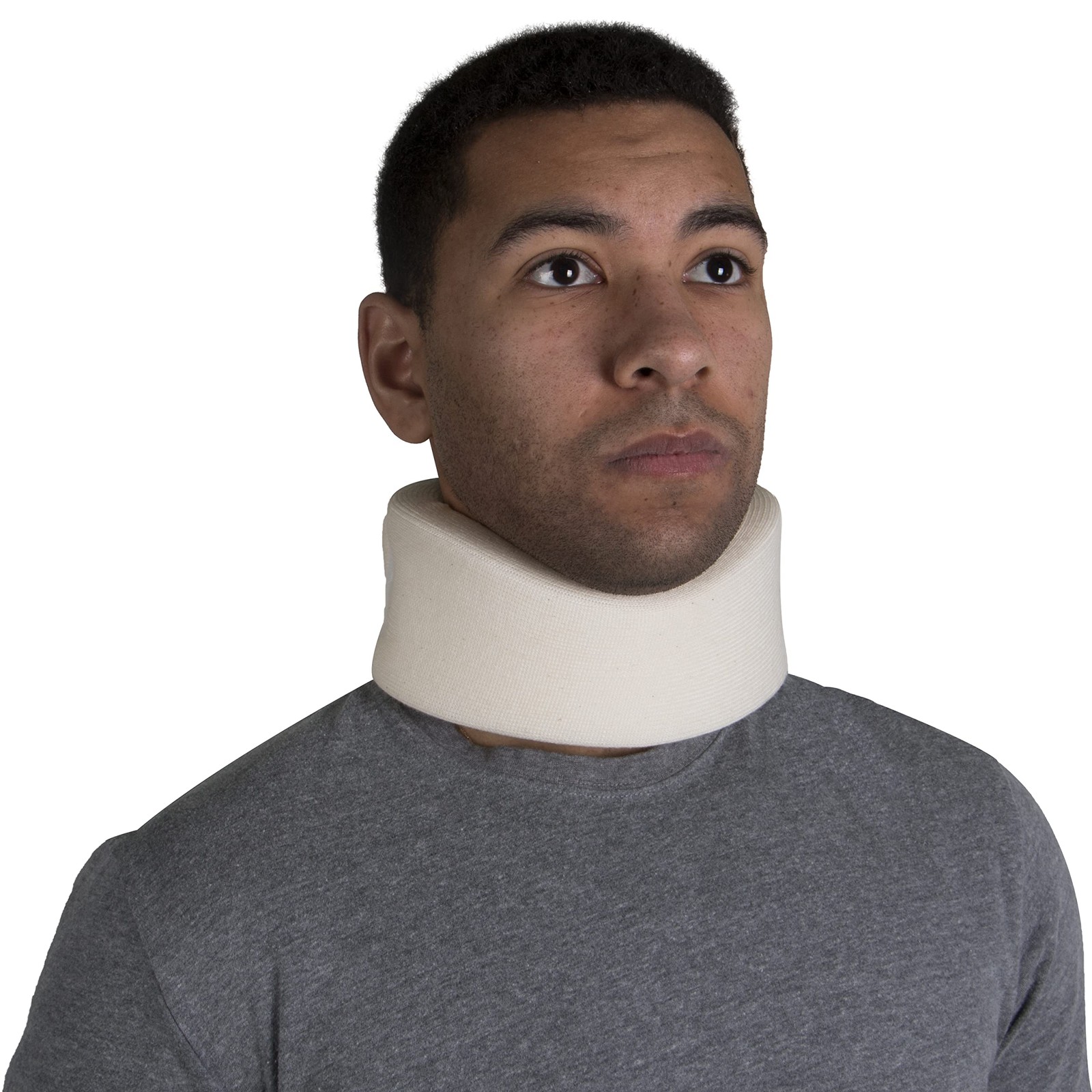 X Large White Orthopedic Neck Brace Soft Cervical Collar for Pain Relief
