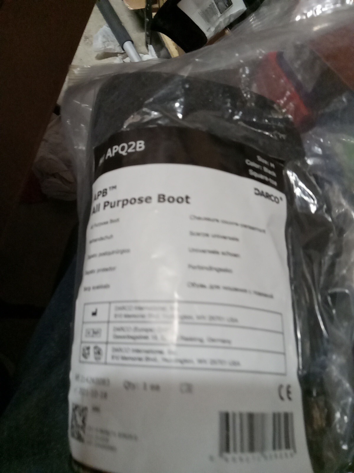 Darco Hi All Purpose Post Op Boot, Medium – Rocker Sole, Square Toe, D4