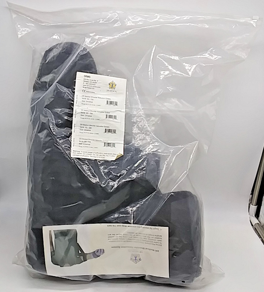 Dr Medical Shoulder/arm Abduction System SS-154 Universal Brace Black New