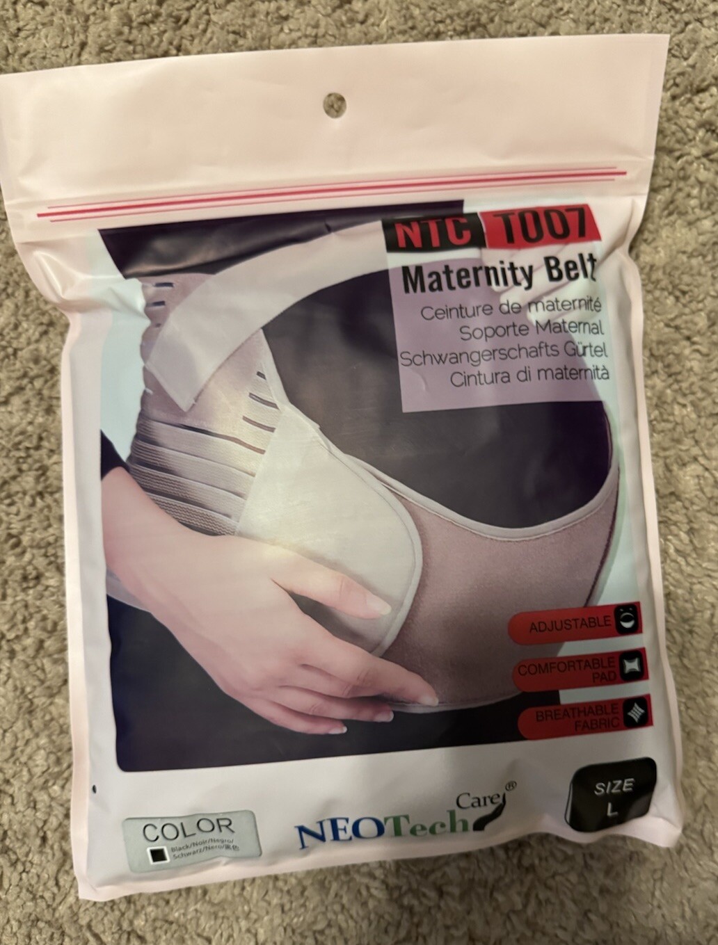 Women Maternity Belly Belt Shaper Abdomen Support Bump Band Back Brace Protector