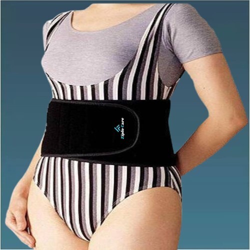 Abdominal Belt after delivery for Tummy Reduction, Maternity Belt Black Neoprene