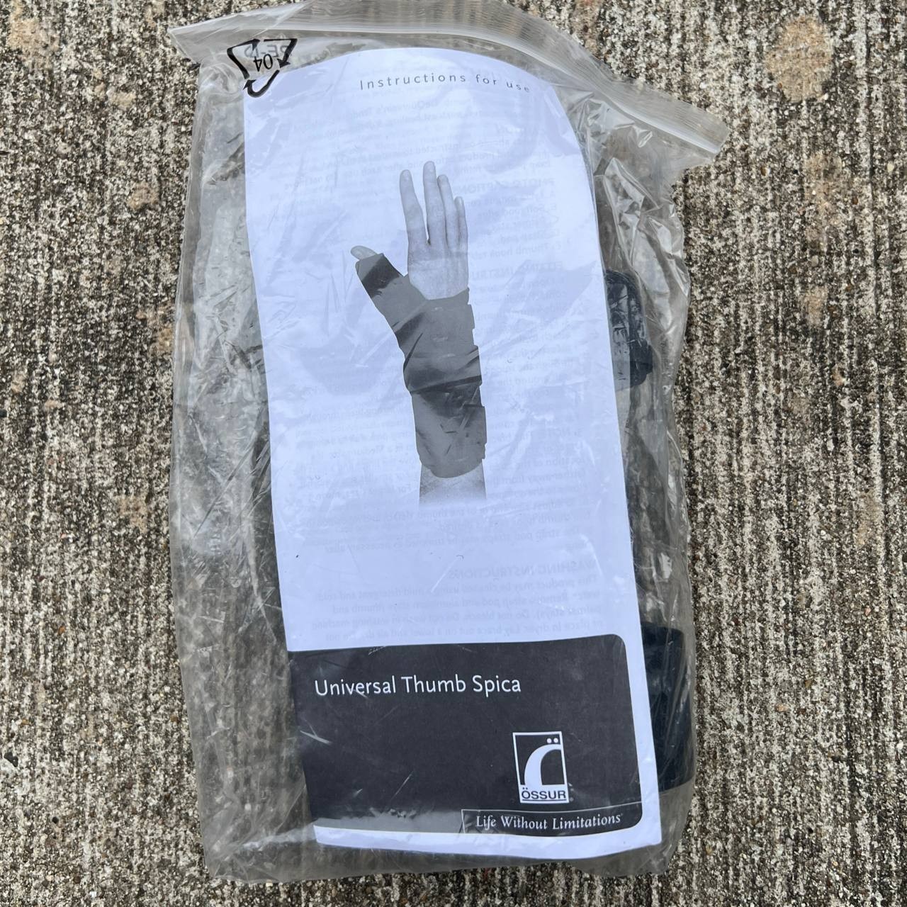 Ossur Thumb Spica Universal Left, thumb/wrist brace