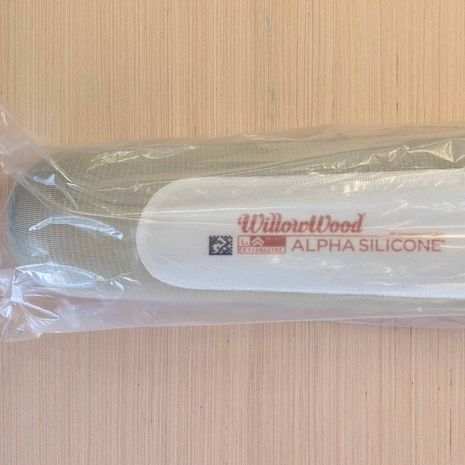 WillowWood Alpha Silicone Cushion Liner Taupe/Gray Large-1 Leg S350-6596-1