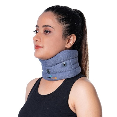 Neck Brace Support Adjustable Soft Foam Collar Cervical Arthritis Running Relief