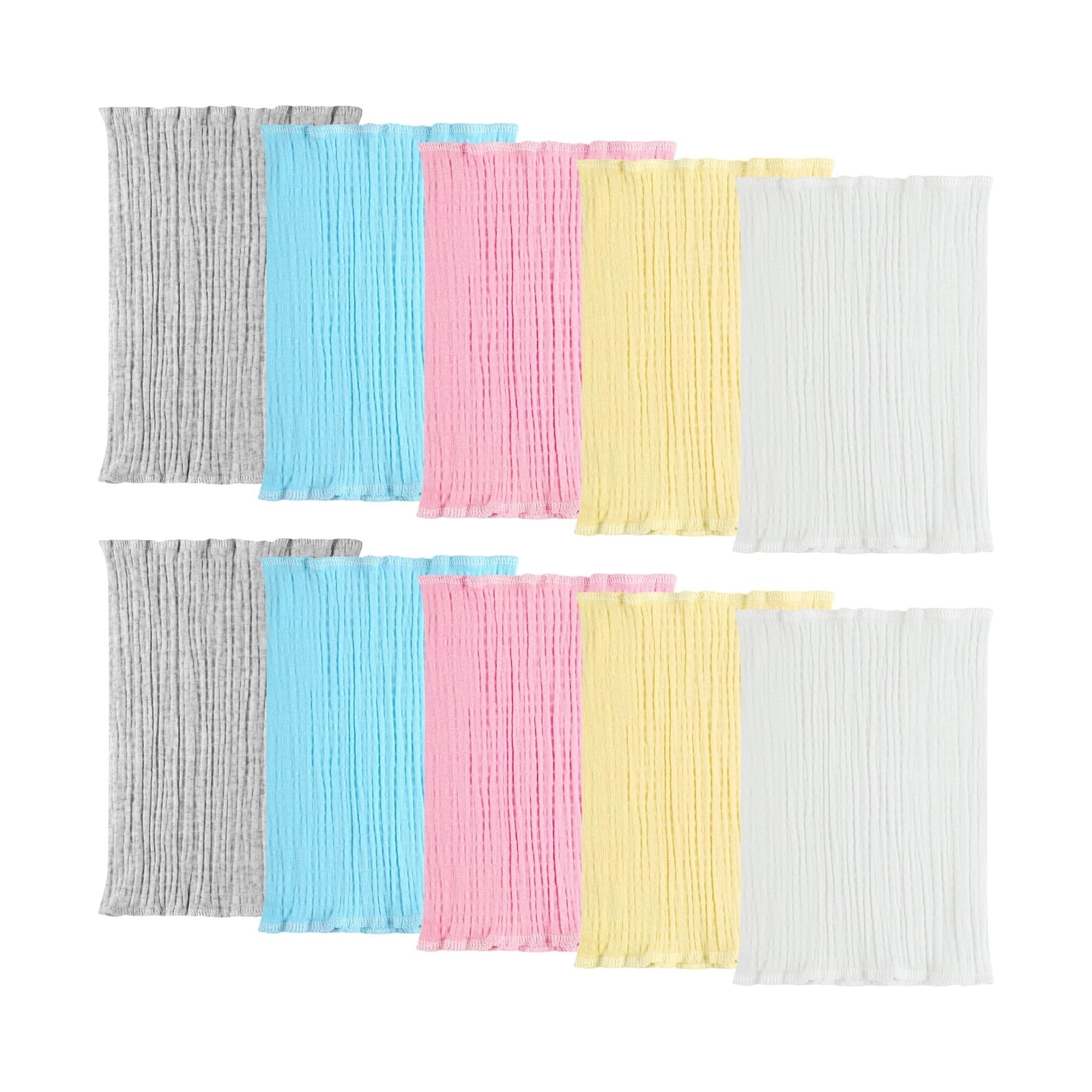 10 Pcs Baby Belly Button Band Cotton Gtube Button Covers Double Layer Umbilic…