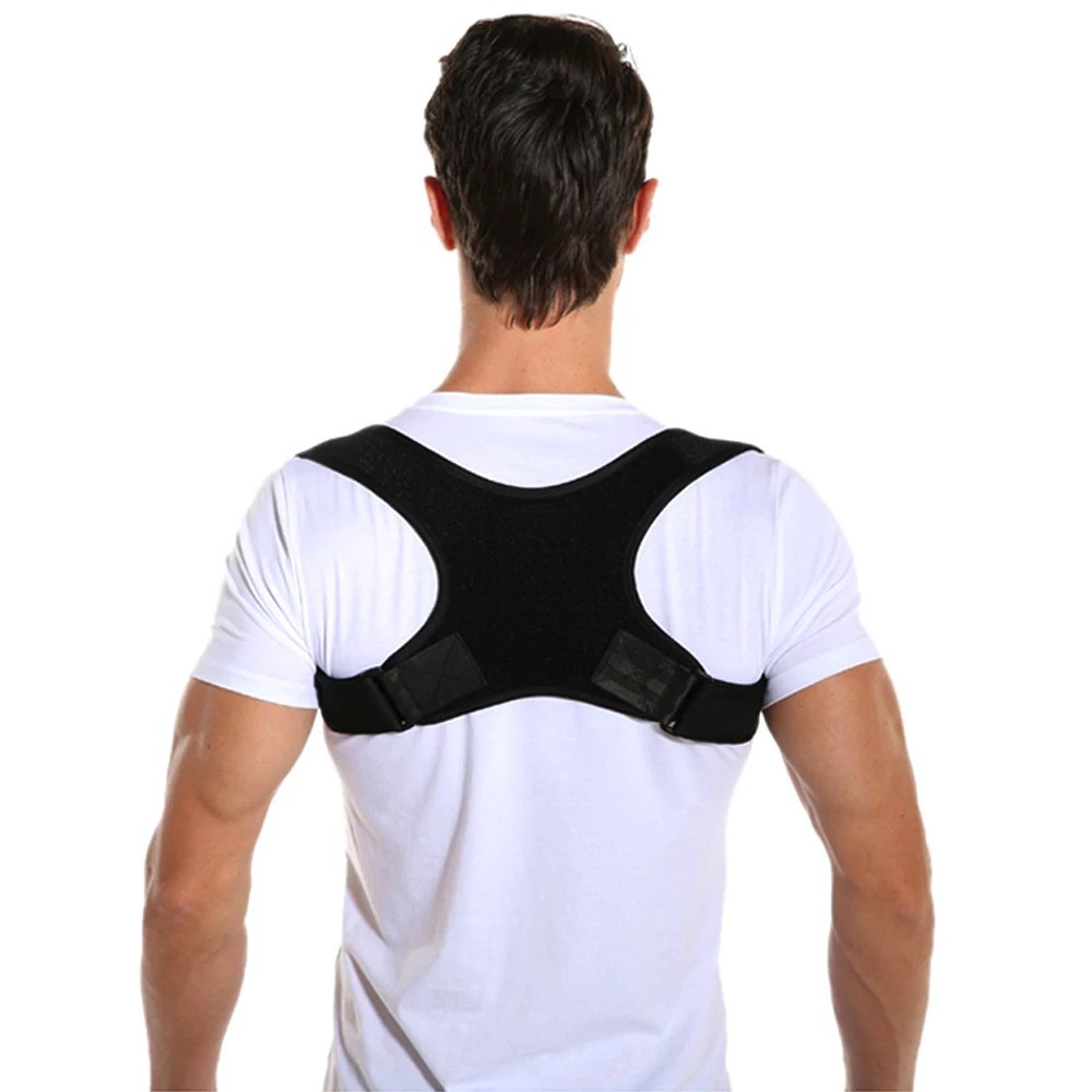 Adjustable Posture Corrector Back Brace Shoulder Support Belt for Men Women Uppe