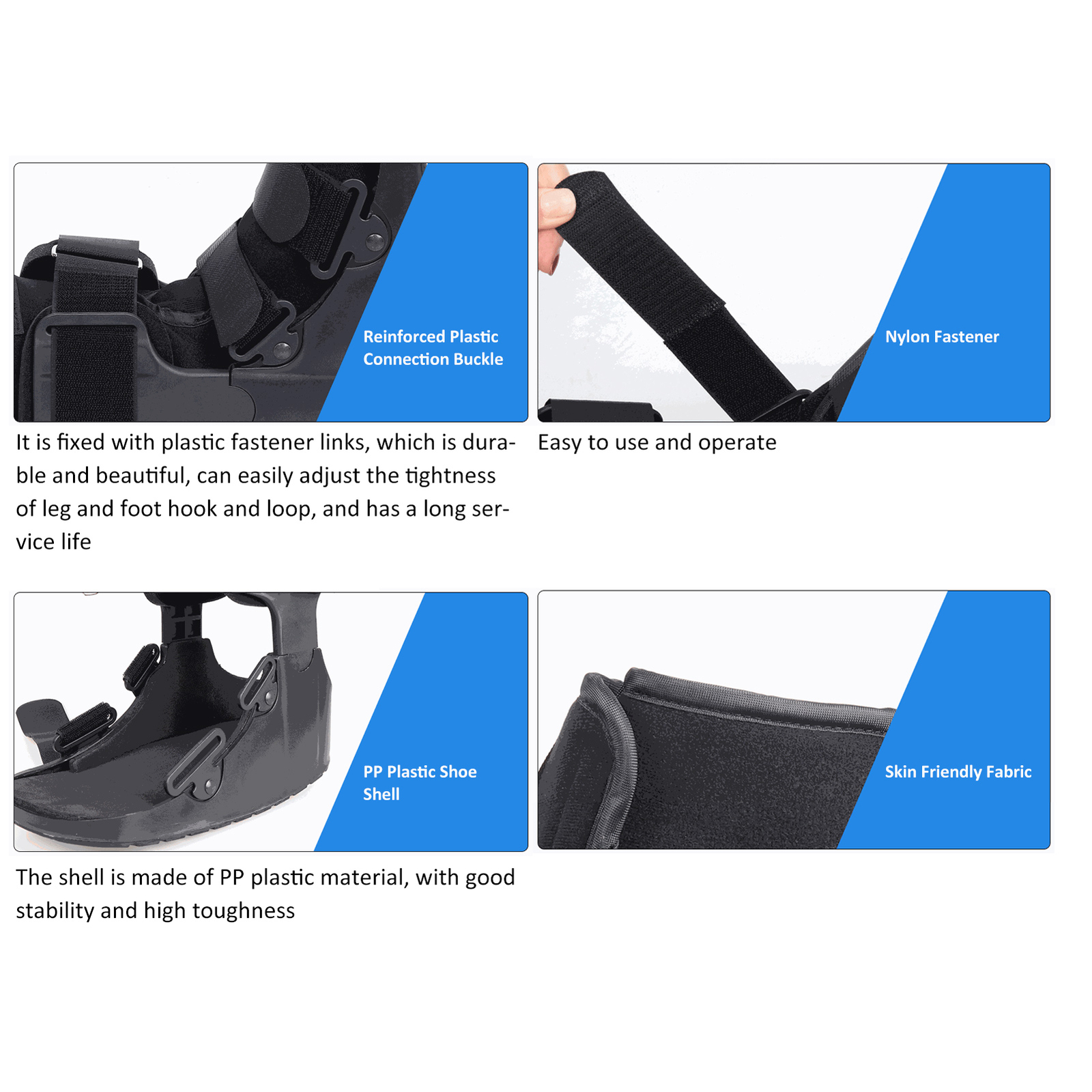 Air Walking Boot Full Protection Accelerate Recovery Light Anti Skid Spraine