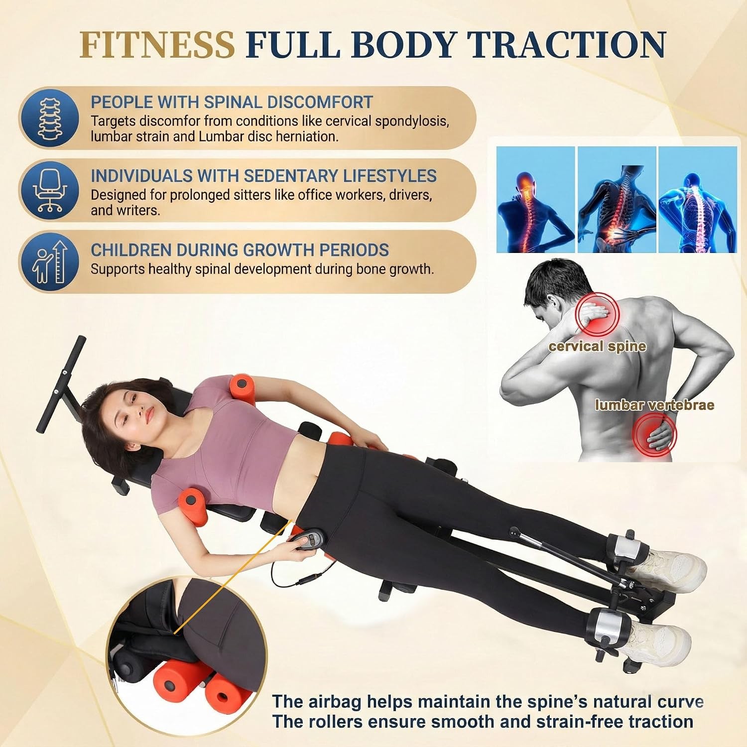 Neck Back Decompression Machine Home Traction