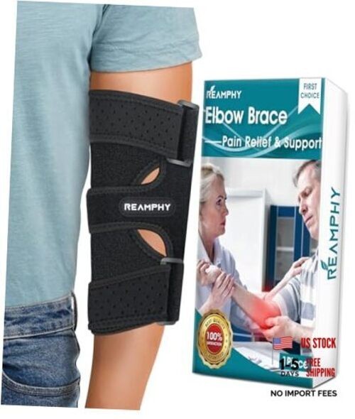 Elbow Brace,Comfortable Night Elbow Sleep Support,Elbow Splint, Adjustable