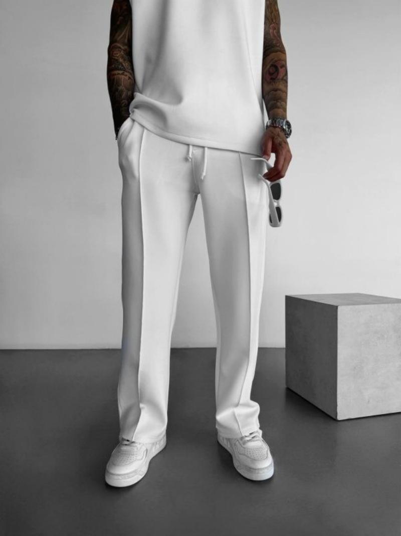 Pantalones Deportivos Largos Para Hombres Chándal De Correr Culturismo Moda Gym