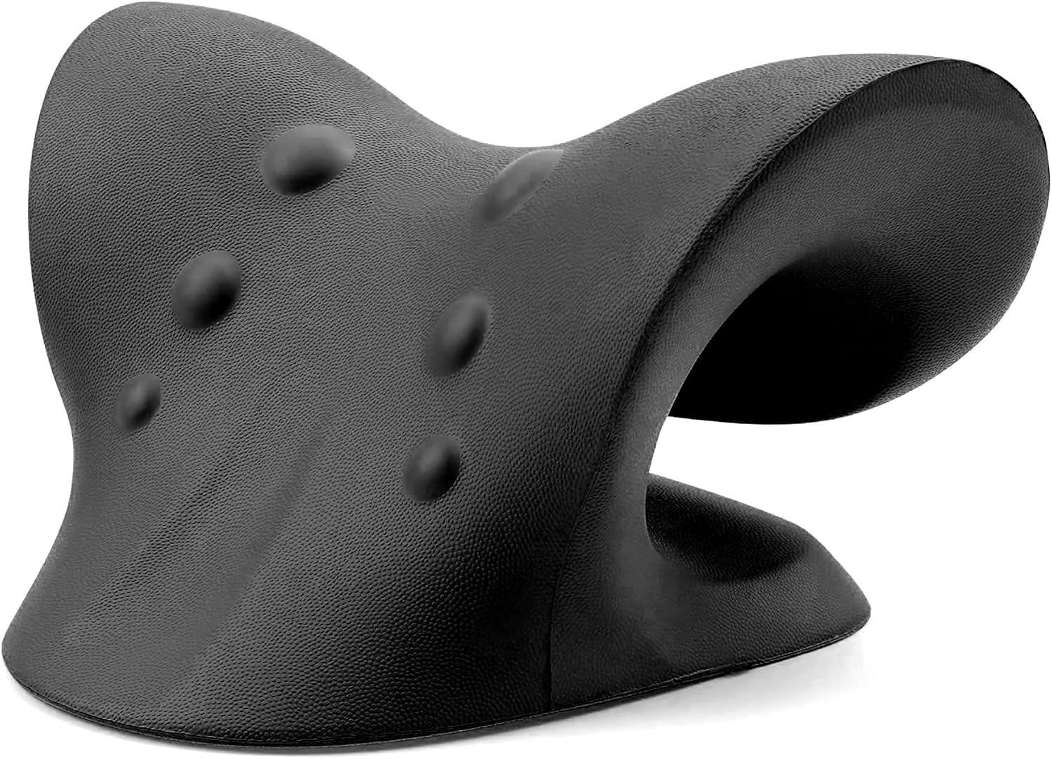 Portable Cervical Alignment Pillow – Memory Foam Neck Stretcher for TMJ Relief