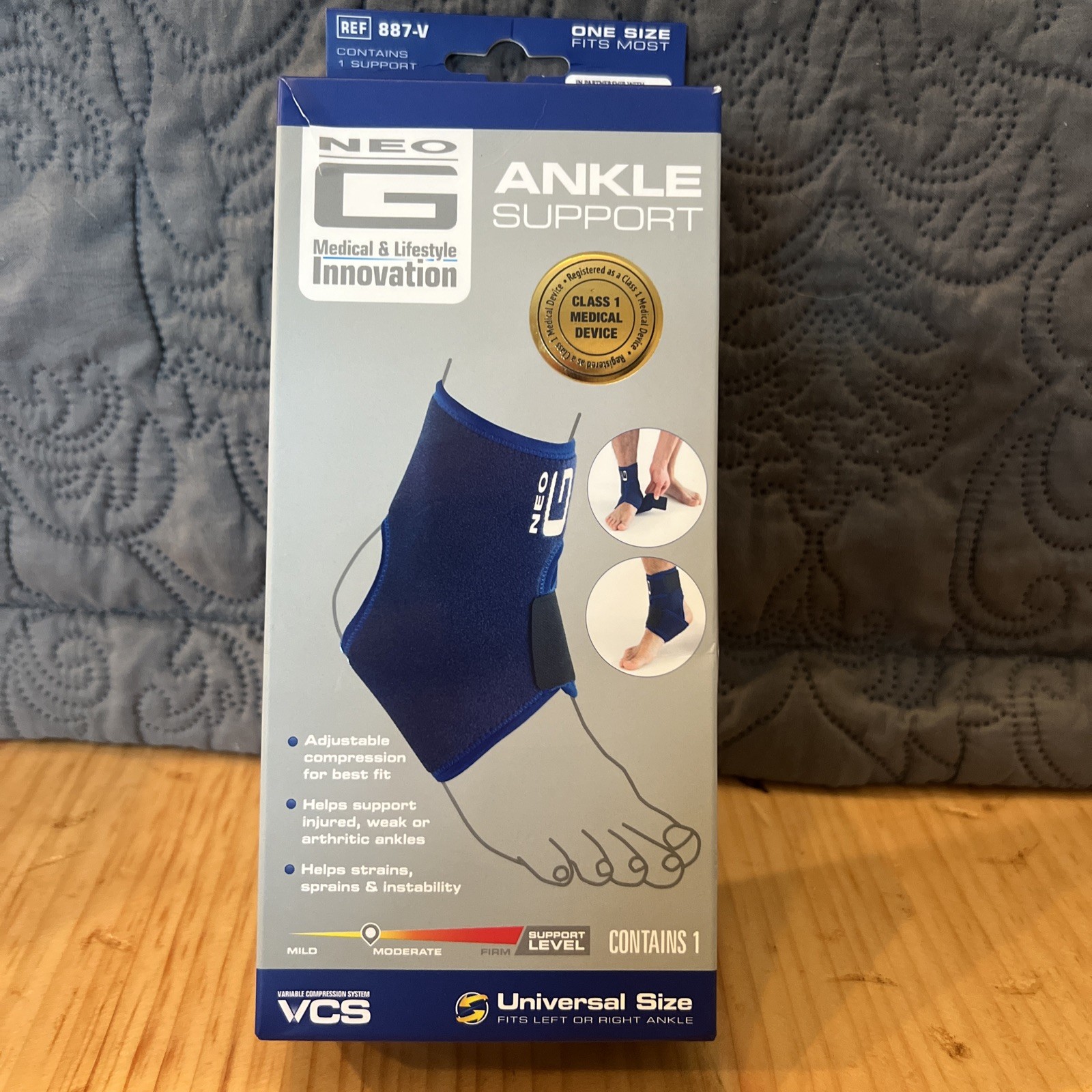 Neo G Ankle Support Brace – Moderate Support Level, New Universal Size