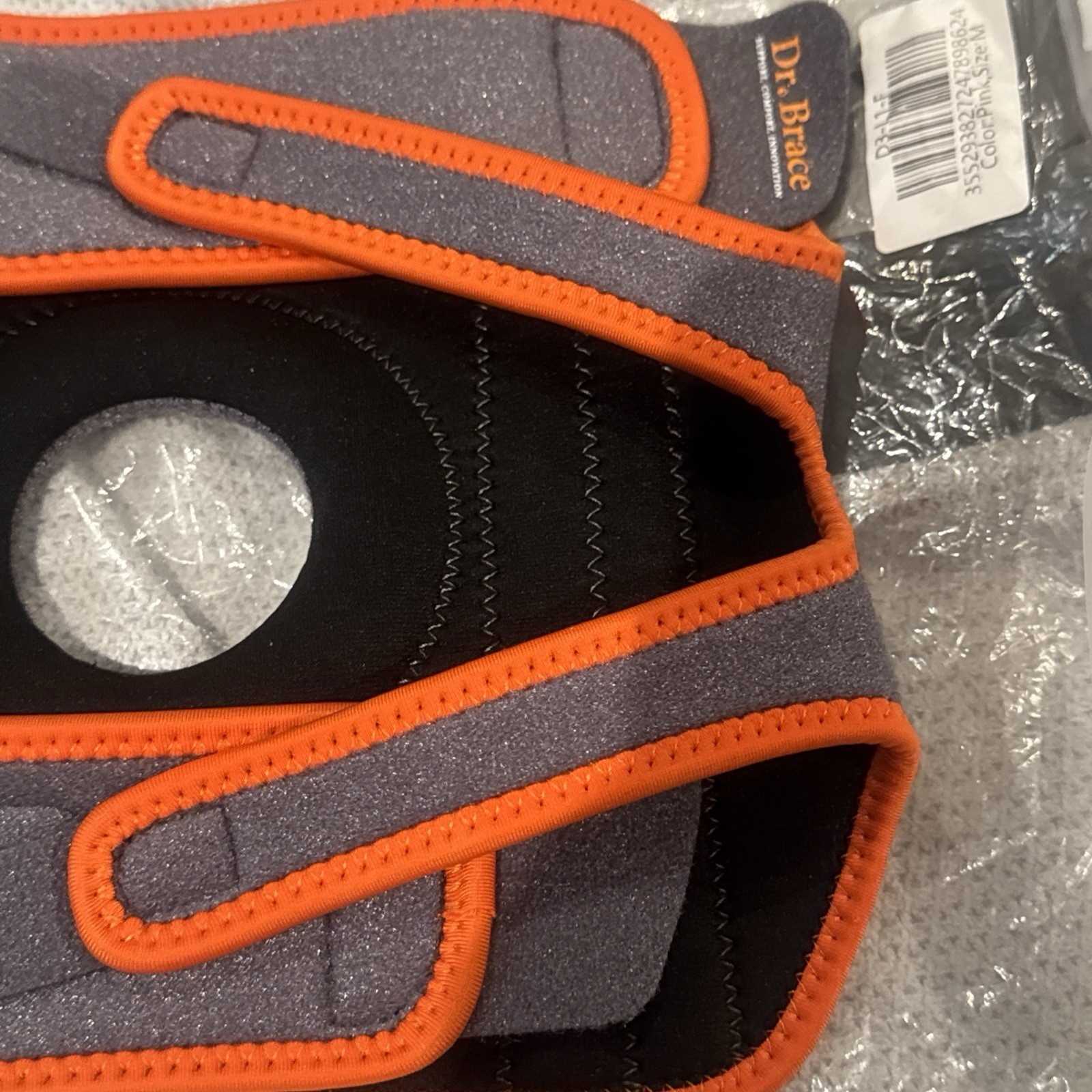 DR. BRACE Mars Knee Brace With Side Stabilizers & Patella Gel Pad Size Medium