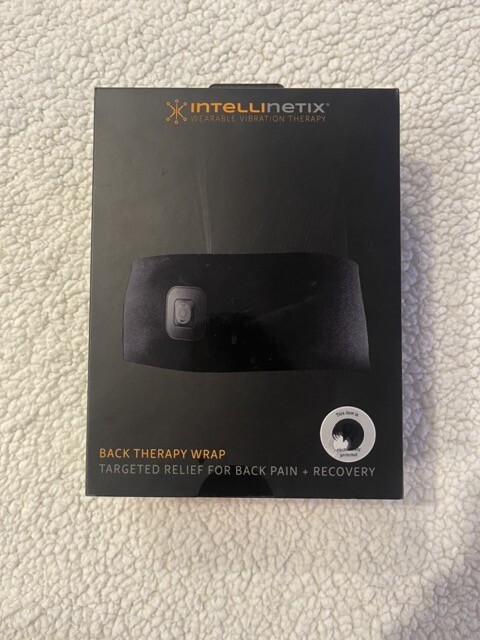Intellinetix Vibrating Back Therapy Wrap – Universal – Targeted Pain Relief