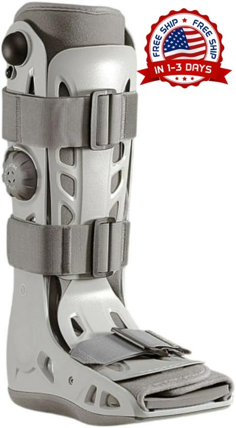 Bota para caminar, bota para fracturas y bota para esguinces de tobillo (grande)