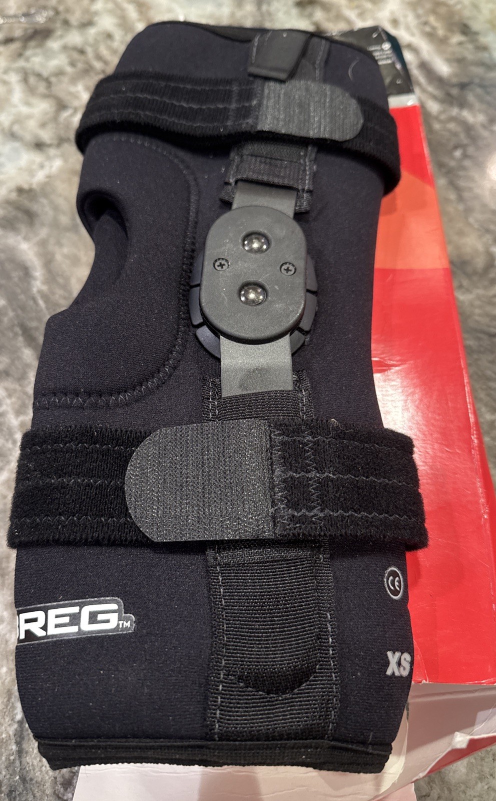 Breg knee brace, shortrunner extra small 06741