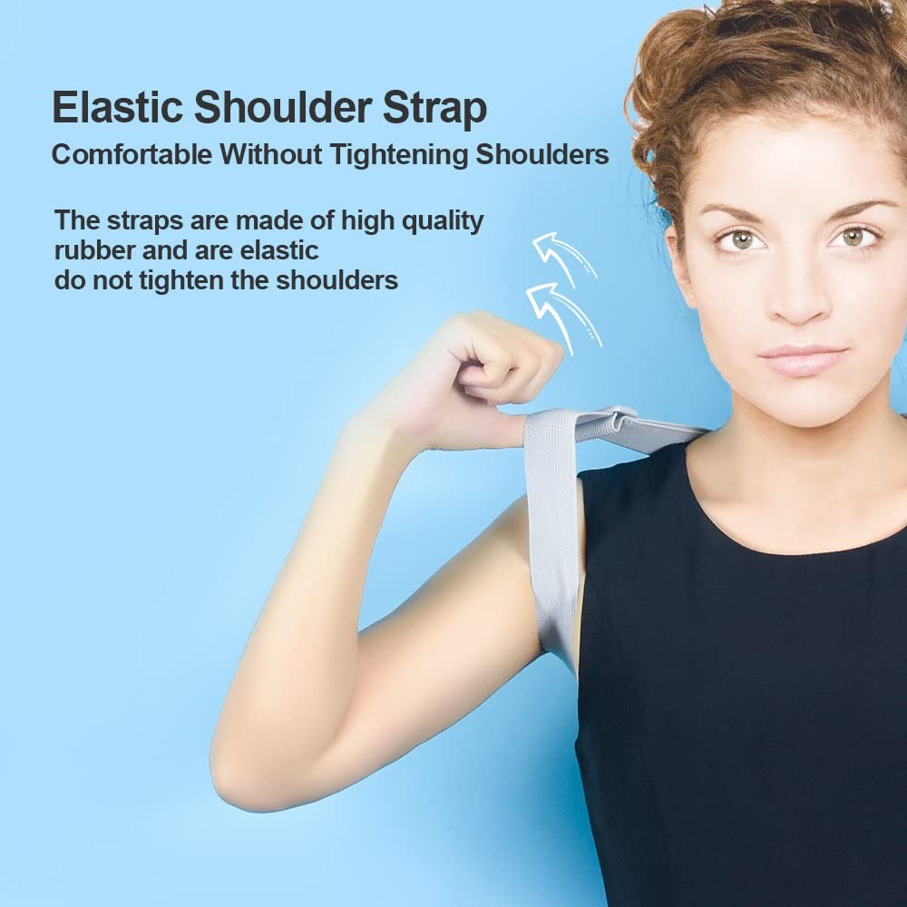 Smart Posture Corrector, Upper Back Brace with Vibration Intelligent Posture …