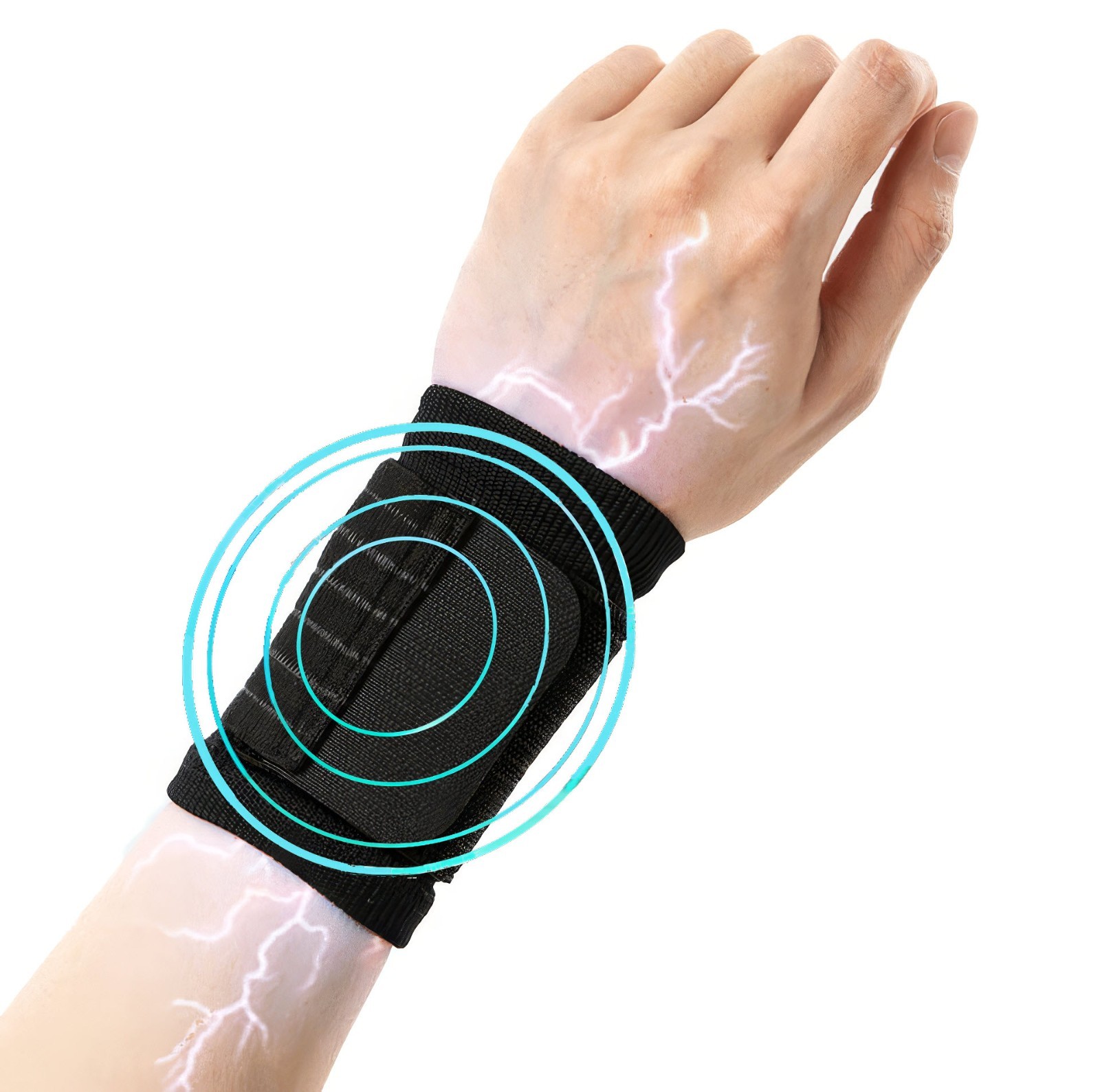 Anapa Microcurrent Wrist Hard Guard Pain Relief Tight Grip Wrist All Sports