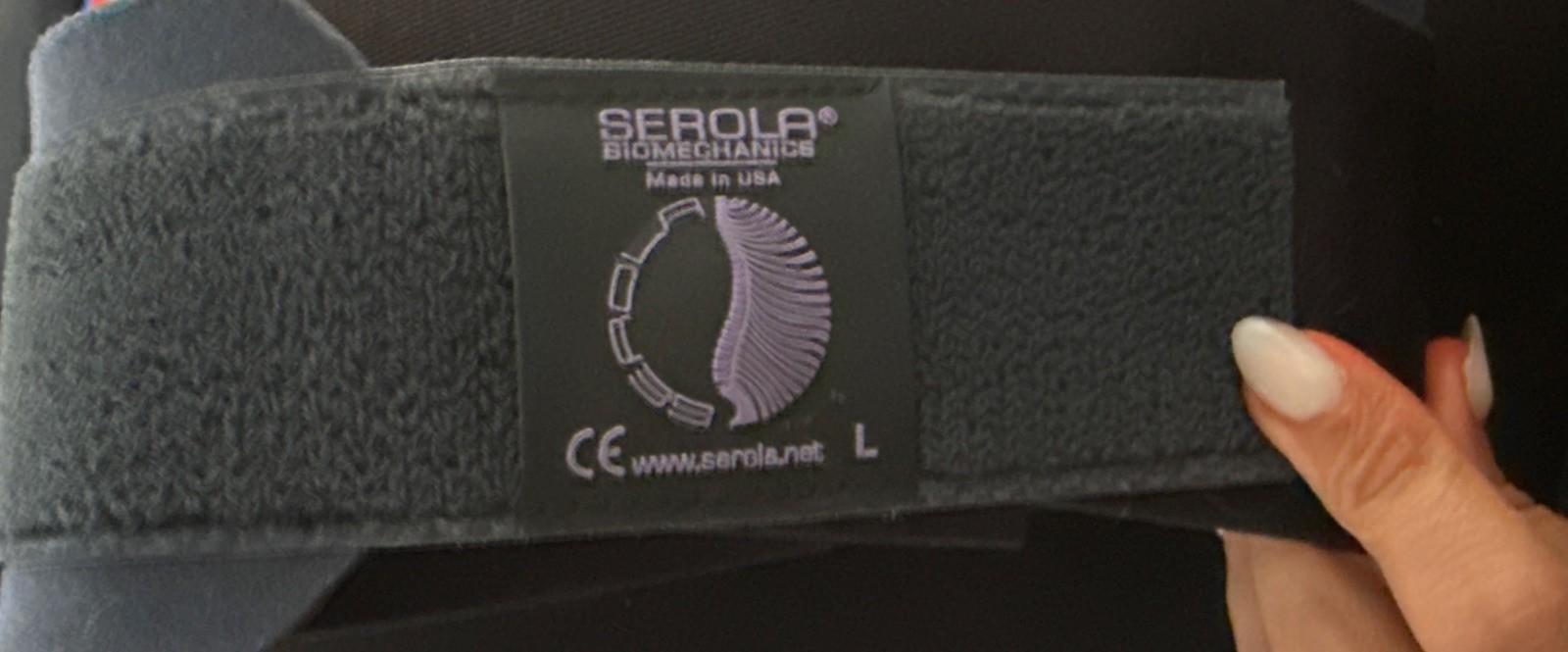 SEROLA Biomechanics Sacroiliac Pain Relief Belt Size Med Fits 40”- 46” Hip USA