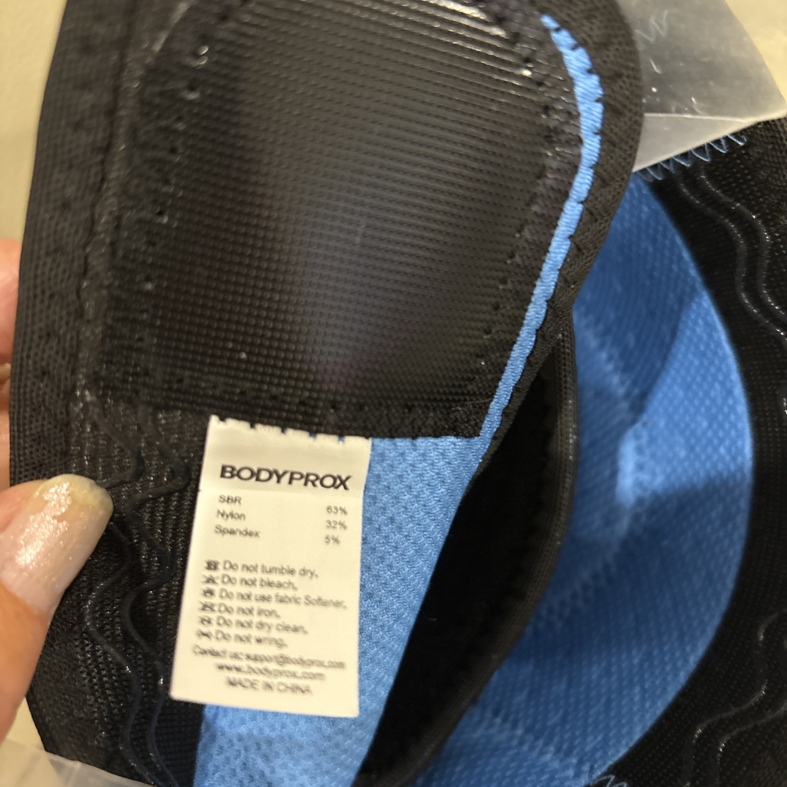 Bodyprox ~ Knee Brace with Side Stabilizers & Patella Gel Pads for Knee Support