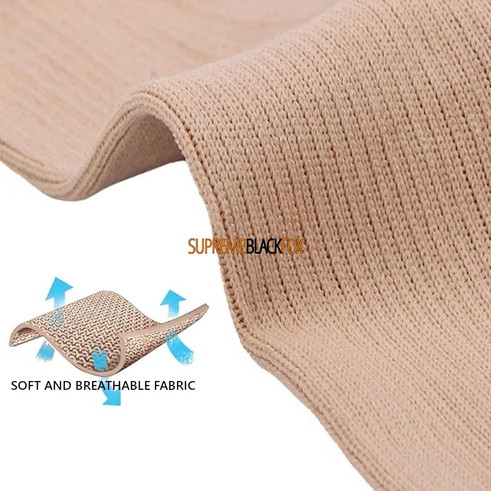 Compression Socks (3 Pack) Stockings 15-20mmHg Knee High Support Open Toe Zipper