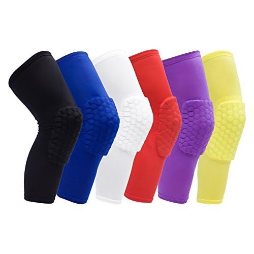 Knee Pads Compression Leg Sleeve Knee Sleeve for All Sports Wrestling Protect…