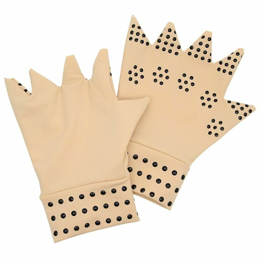 Magnetic Gloves Arthritis Therapy Support Pressure Pain Heal Joints Pain Pair