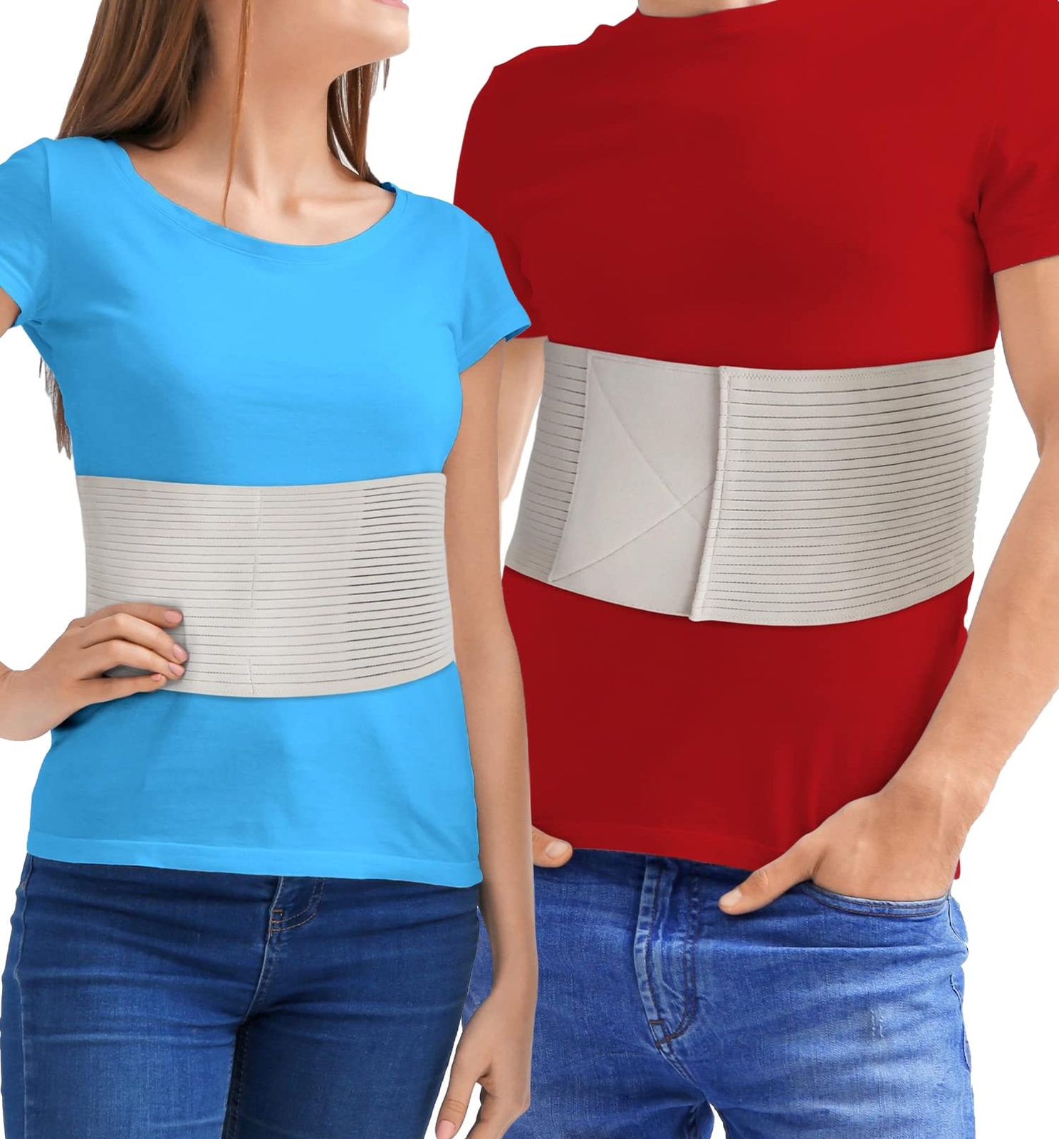 Rib Brace Chest Binder | Rib Belt to Reduce Rib Cage Pain | Chest Compression…