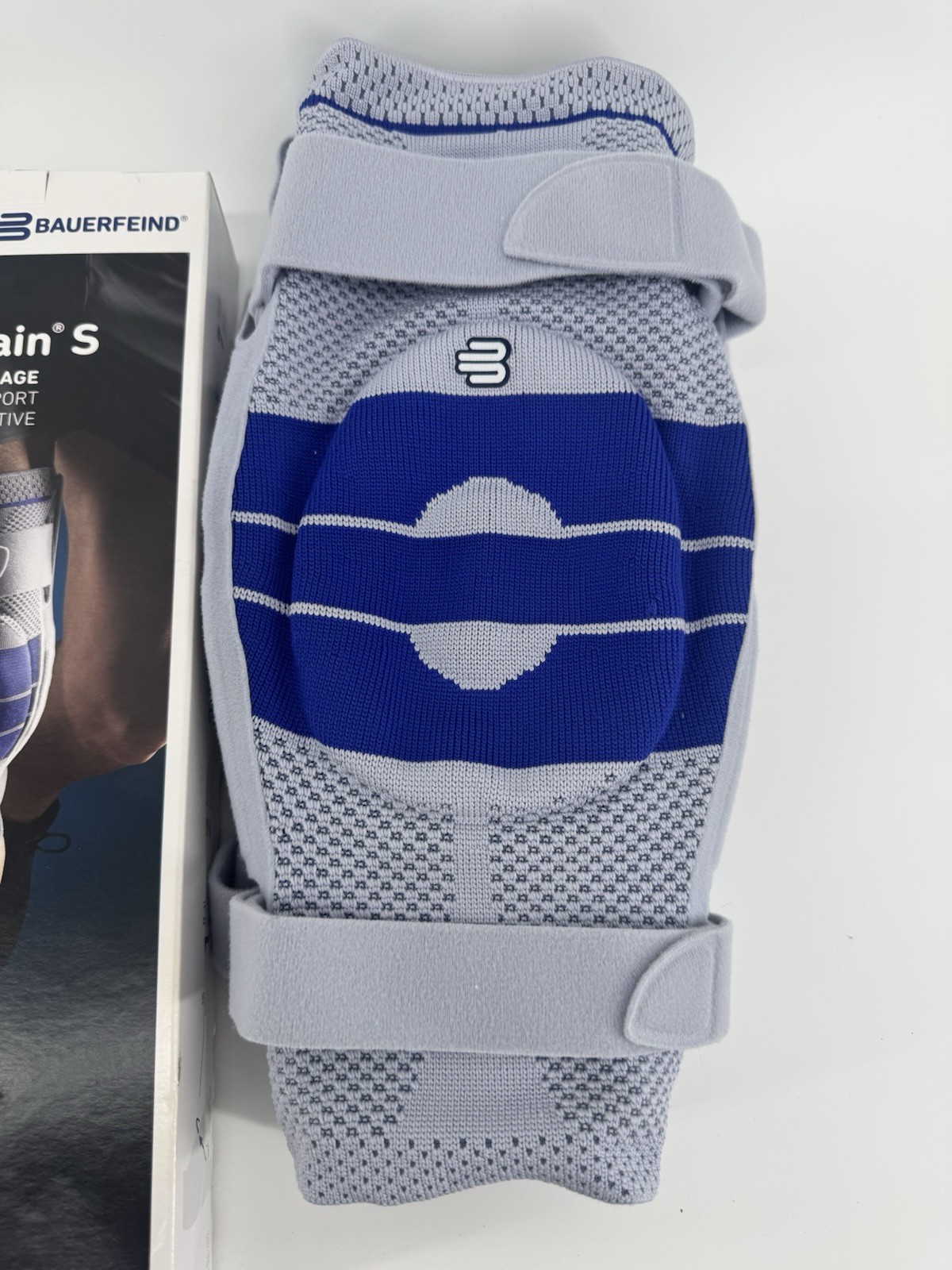 Bauerfeind GenuTrain S Hinged Knee Brace Size 6-Left – Titan Color