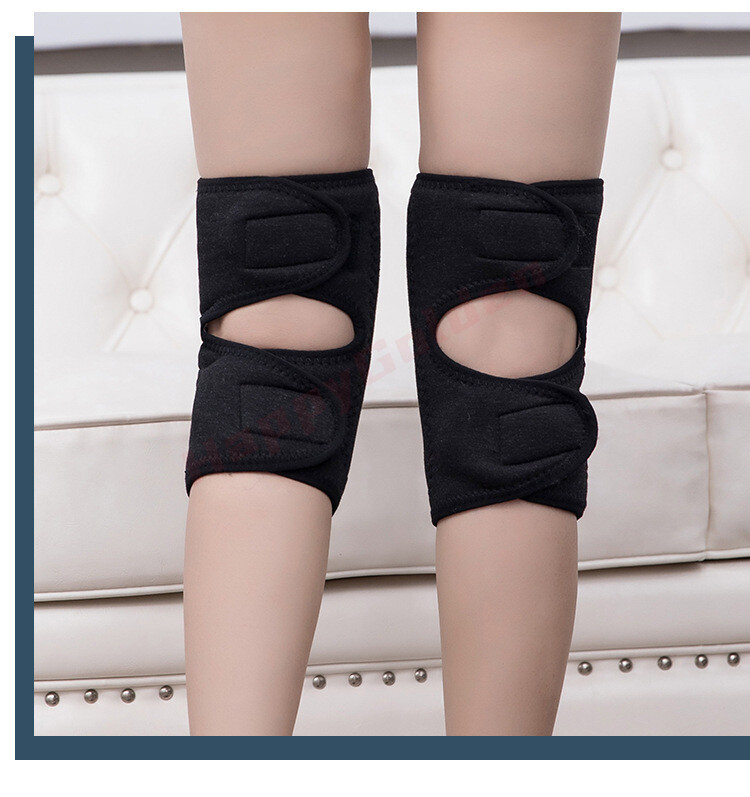 Warm Knee Pads Thick Double Layer Imitation Cashmere Knee Pads for Elderly Women