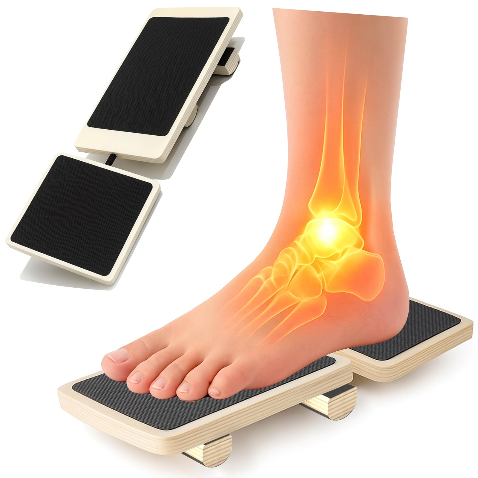 Ankle Balance Board for Physical Therapy & Recovery – Foot & Small, Black