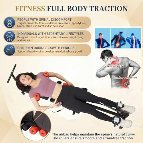Spinal Decompression Stretcher Home Traction Device