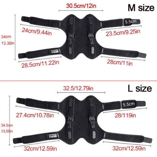 Adjustable Exoskeleton Walking Aid Knee Support Brace Gear Leg Joint Rehab Power