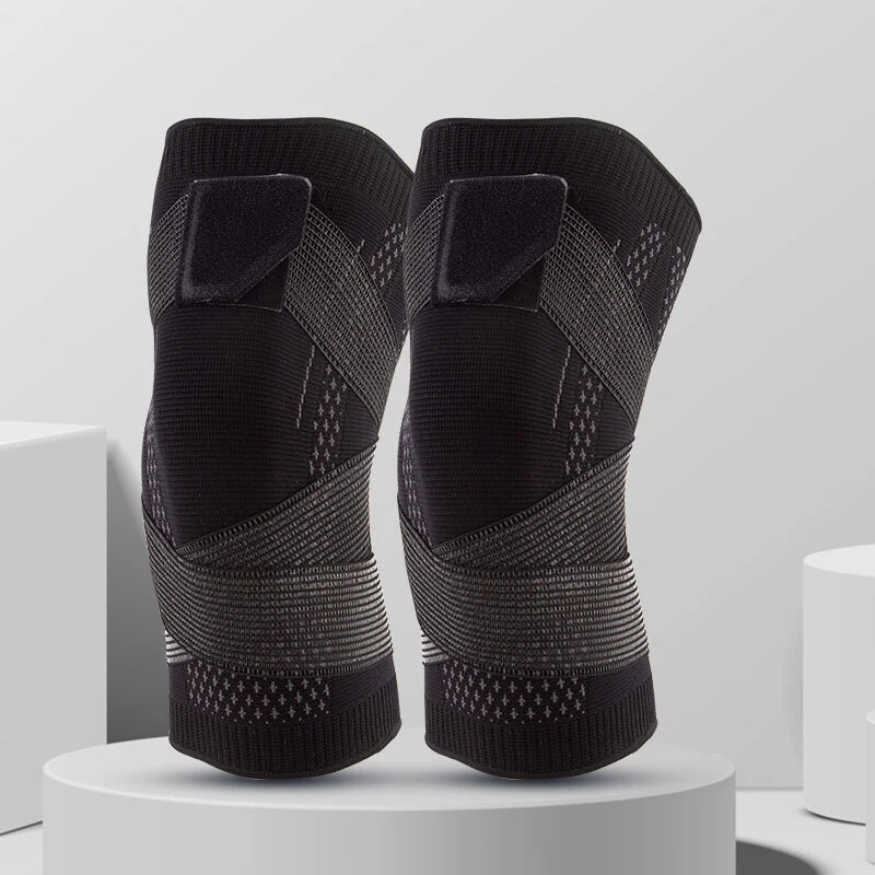 Unisex Sports Knee Support – Elastic, Compression Fit for Basketball, Volleyball