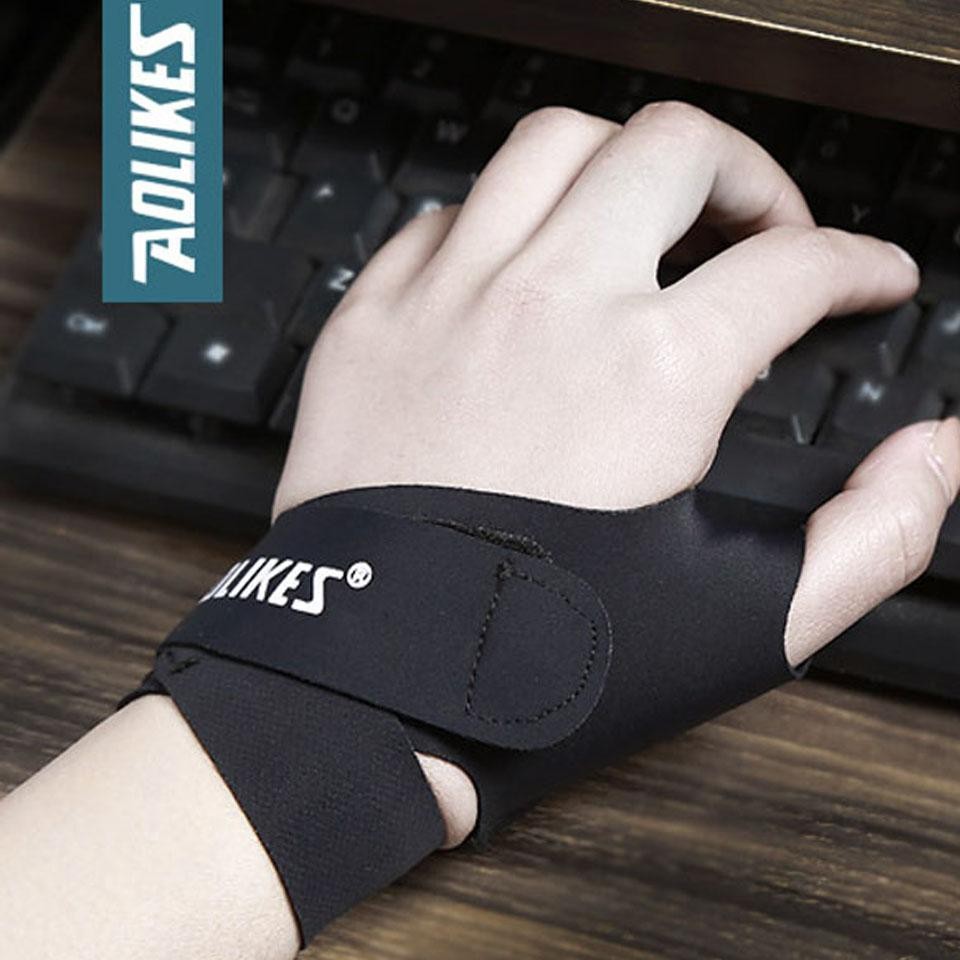 Aolikes 1pcs Wristband Wrist Brace Wrist Support Strap Wristbands Wrap Splint Fr
