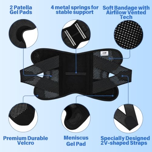 Medical-Grade Knee Brace for Women and Men, Relieves Knee Pain And Large