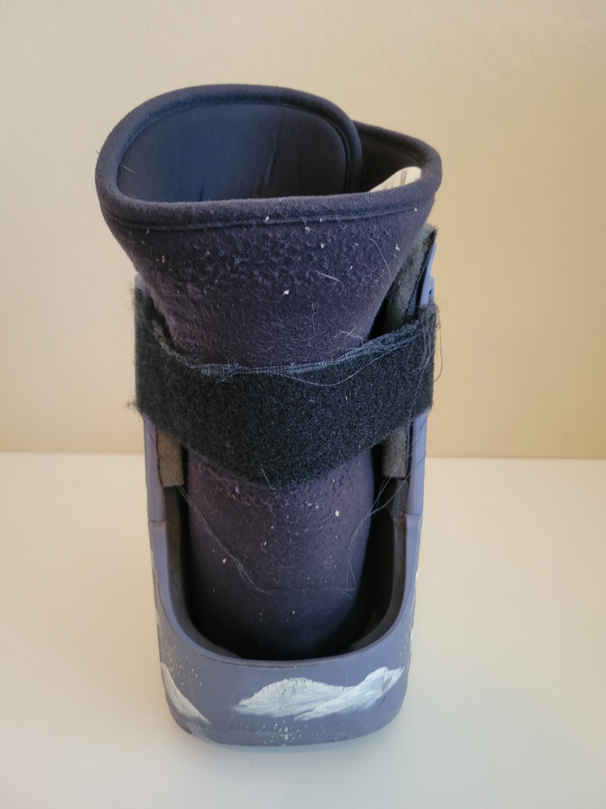 Actimove Standard Ankle Walker – Model 76270-21 – Custom Painted Clouds – Size S