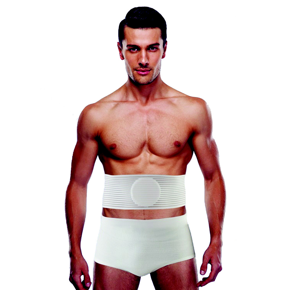 Scudotex restraint belt hernia umbilical Salus band H 12cm beige