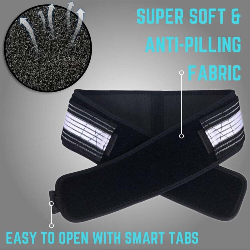 Sacroiliac Joint Hip Belts Lower Back Support Brace Sciatica Lumbar Pain Relief