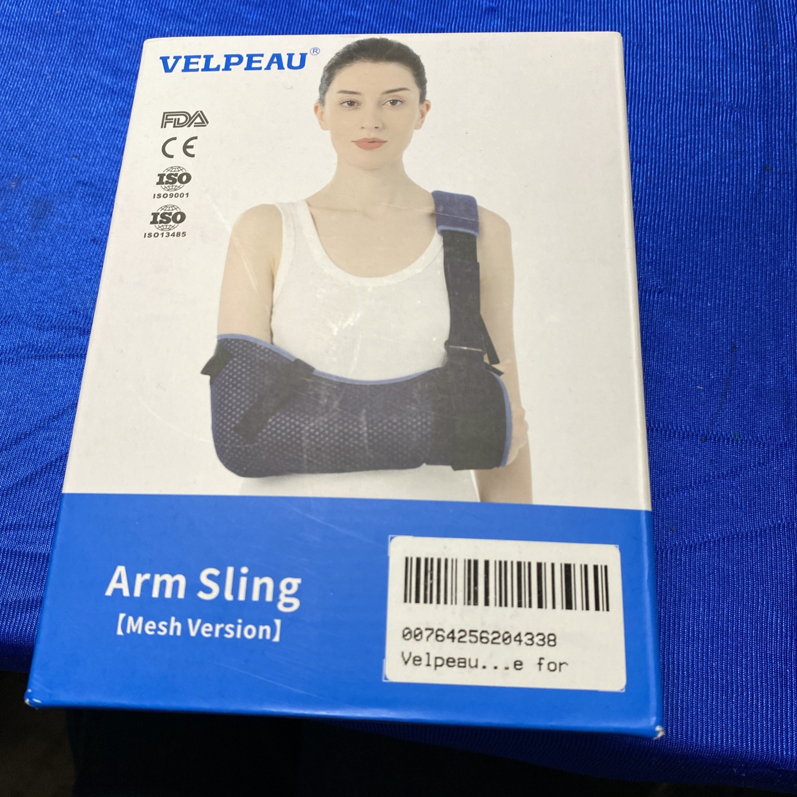 VELPEAU Arm Sling Mesh Version VP0309 Breathable Size L Left Shoulder Support/5