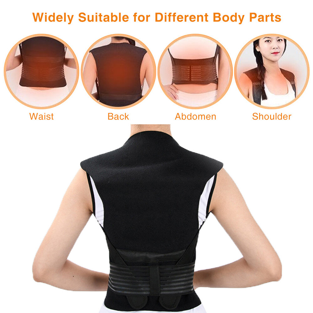 Posture Corrector Support Magnetic Back Shoulder Brace Belt Band For Women Men