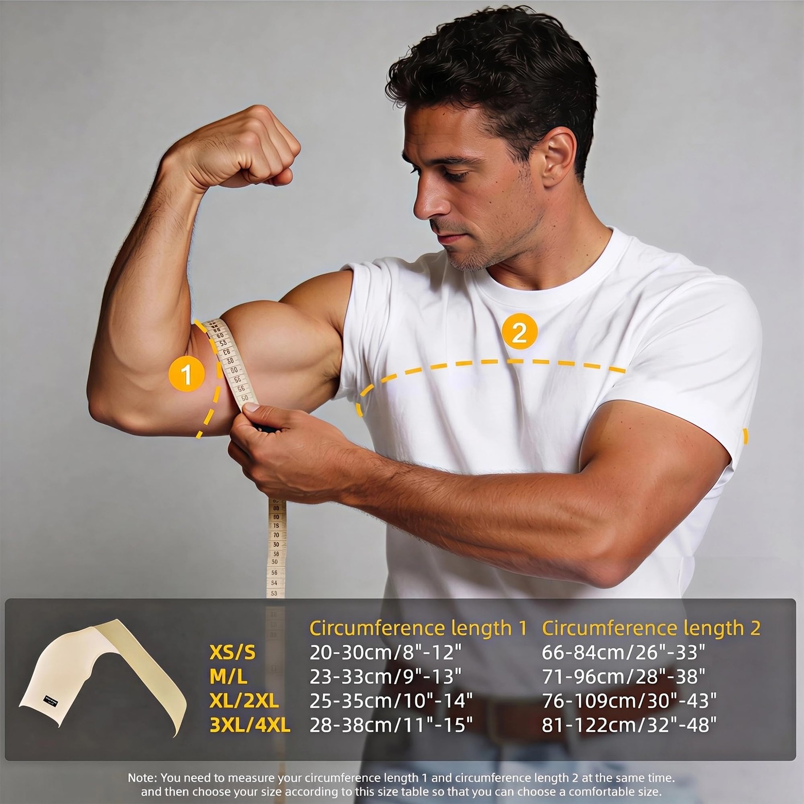 SPOBTRACE Shoulder Brace For Torn Rotator Cuff For Men Women, Adjustable Shou…